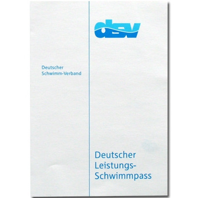 DSV-Leistungsschwimmpass Urkunde